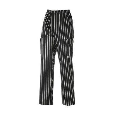 Pantalone Cuoco con Coulisse e Tasche Laterali - Fantasia America 