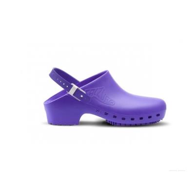 Zoccolo Calzuro completo di plantare e cinturino Classic senza fori - Viola